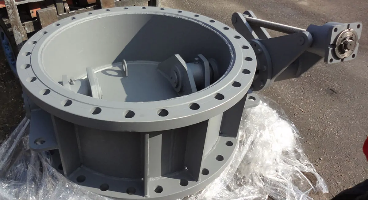 Сталевий дисковий затвор Симетричний ексцентриситет Ру-6,3