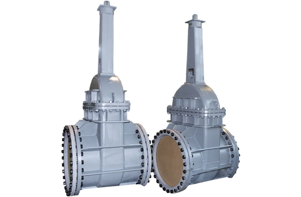 Задвижка 30с907нж Ду-500 Ру-25 с электроприводом штампосварная фланцевая