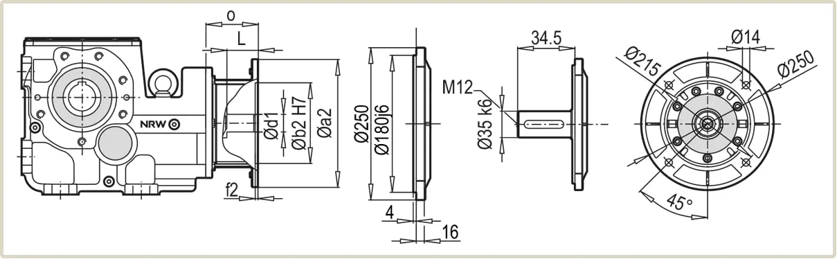 Присоединительные размеры фланцев