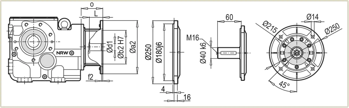 Присоединительные размеры фланцев