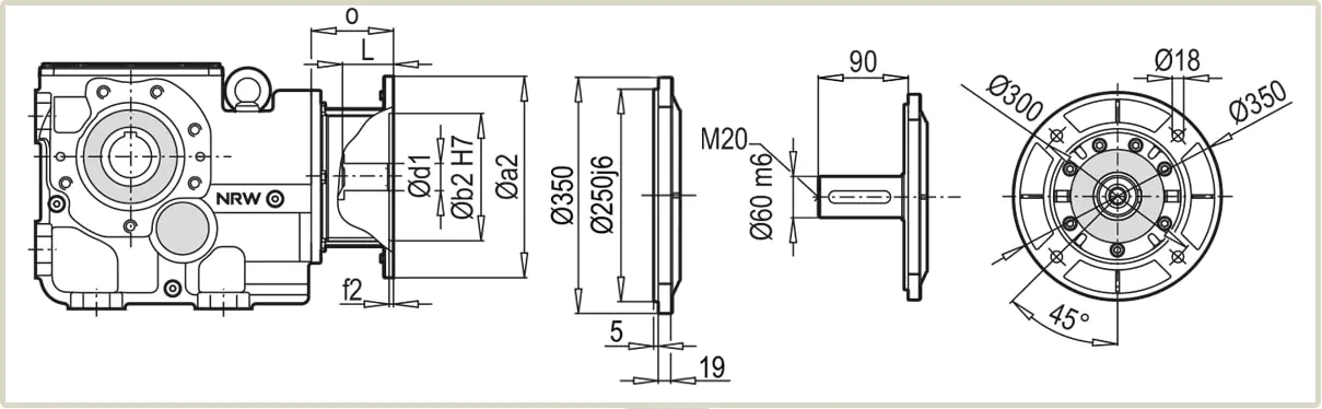 Присоединительные размеры фланцев