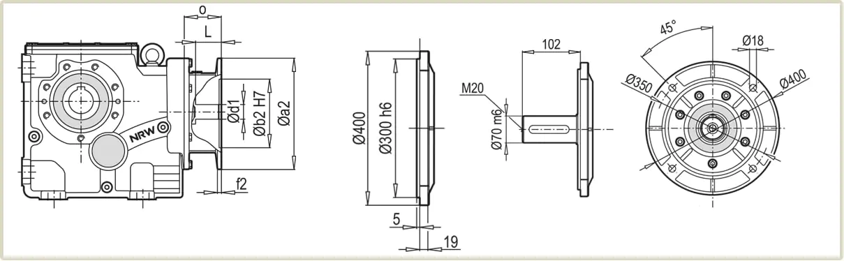 Присоединительные размеры фланцев