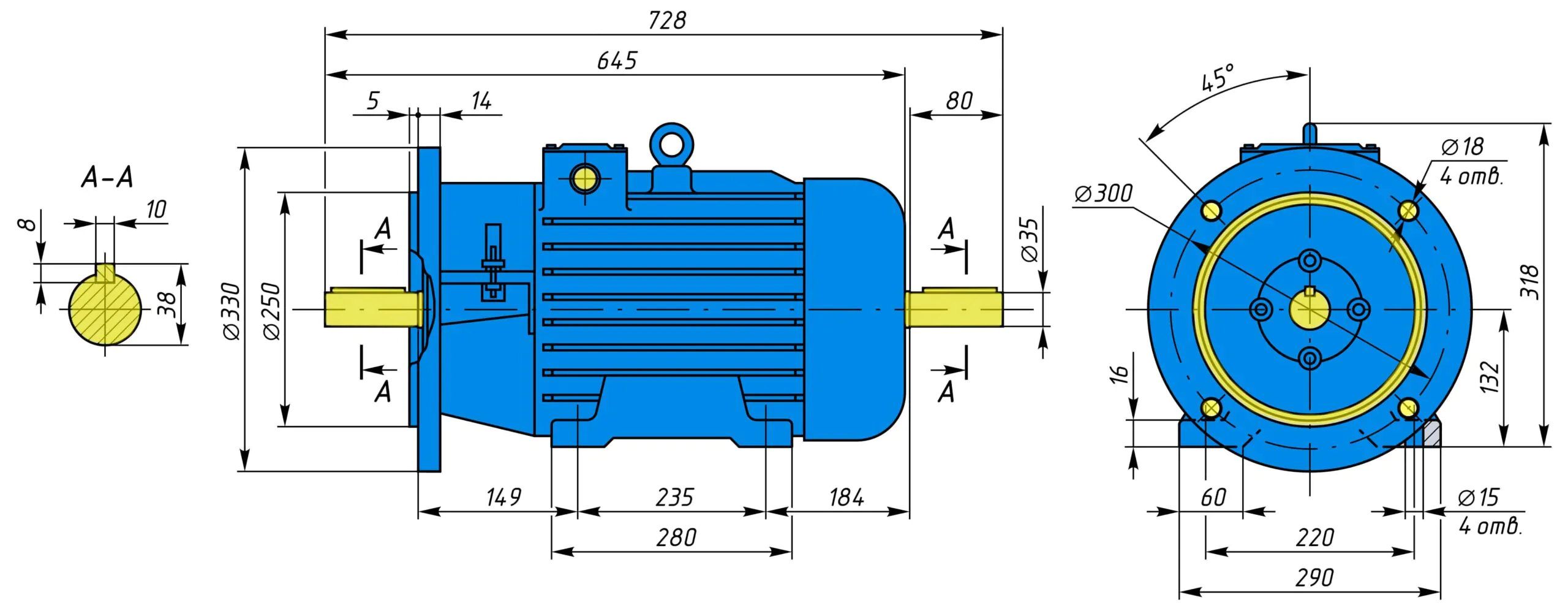 Креслення і розміри MTH 112-6